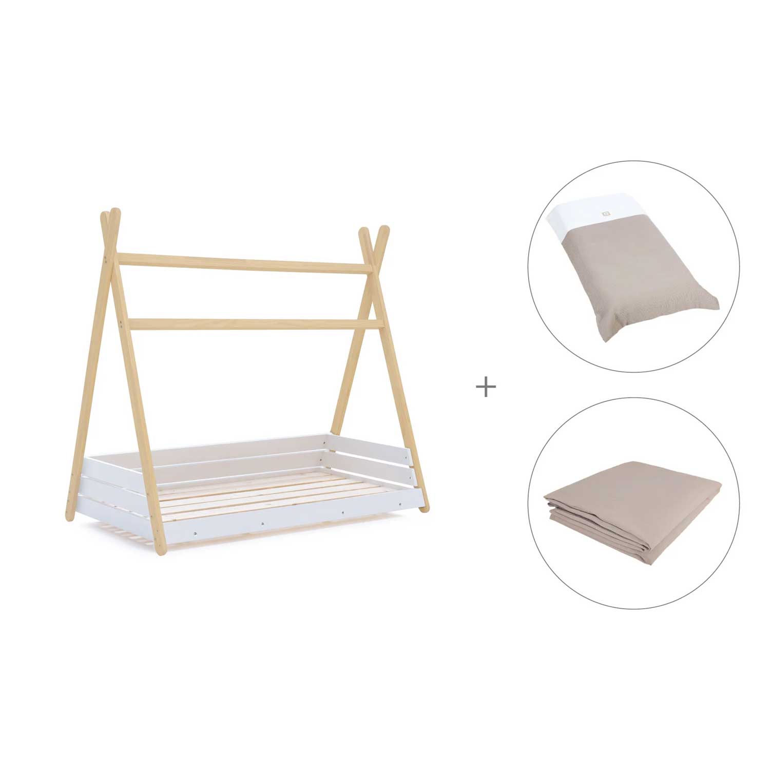 Alondra - Casetta Montessori  + Materasso + Tessile