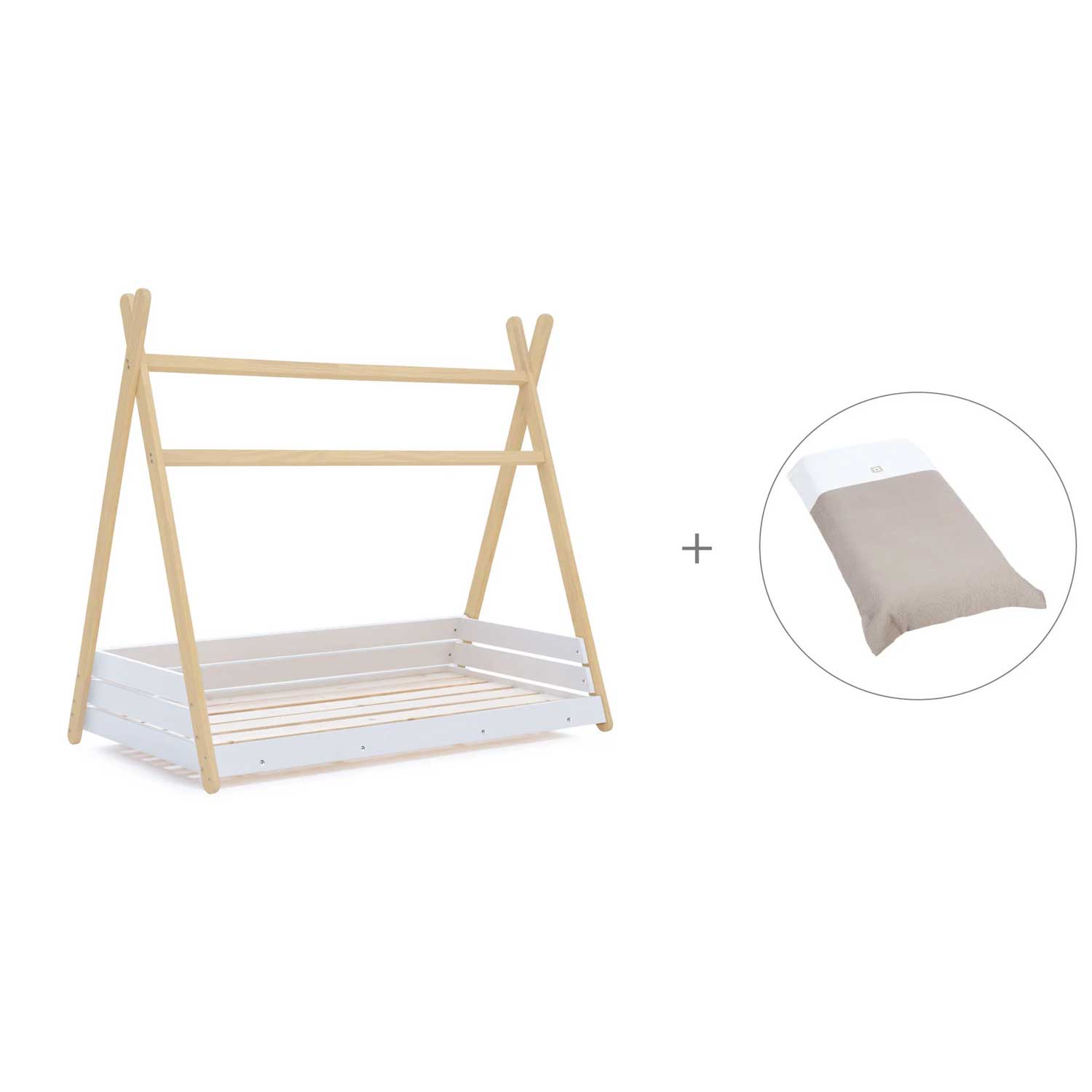 Alondra - Casetta Montessori  + Materasso + Tessile