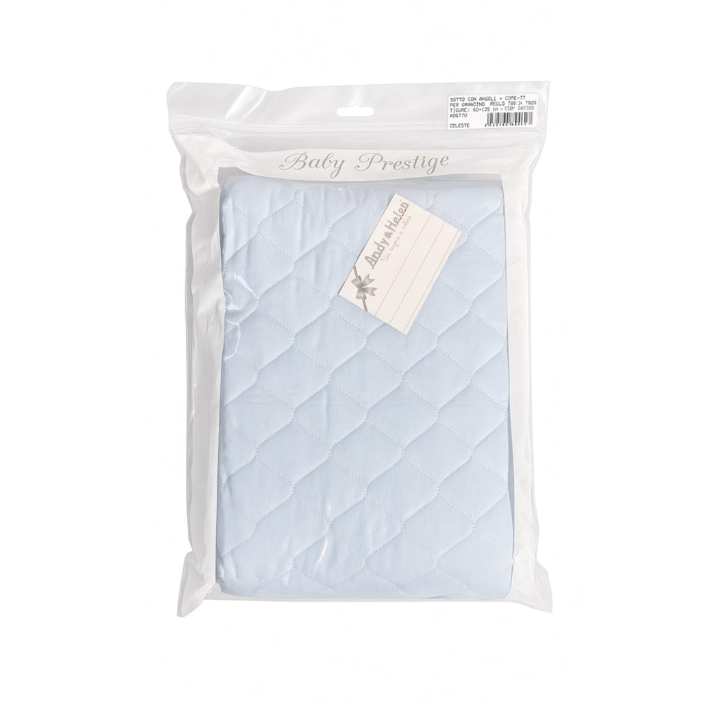 Andy & Helen - Sotto con Angoli + Coperta per Brandina Asilo Trap 60x135 Cm