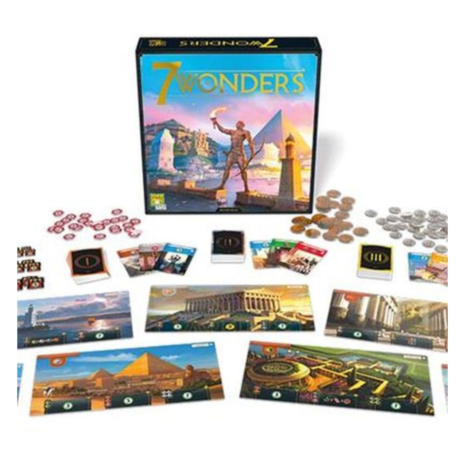 Asmodee - 7 Wonders (nuova versione)