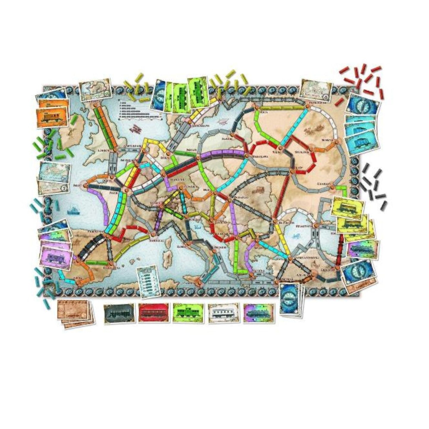 Asmodee - Ticket To Ride Europa