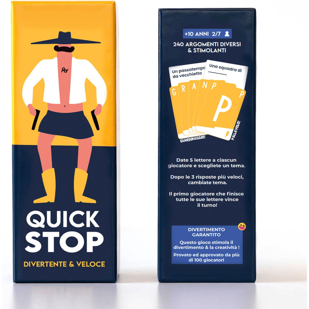Asmodee - Quick Stop Gioco Da Tavolo