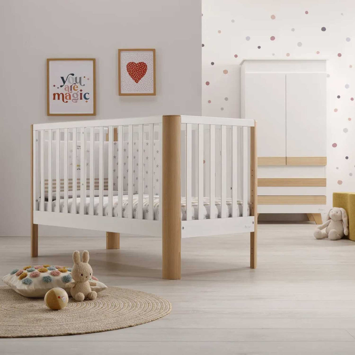 Topper Ovatta Anallergico Per Culle E Lettini - Compatibile Stokke Baby, Zip&Dream, Lavabile, Laccetti Angolari