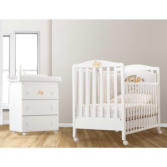 Azzurra Design - WEB model cot + changing table