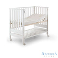Azzurra Design - Lettino Contact + Completo Piumone Domus Bianco
