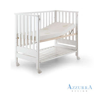 Azzurra Design - Lettino Contact + Completo Piumone Domus Bianco