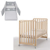 Azzurra Design - Lettino Glam  9 In 1 + Materasso + Completo Piumone Glam