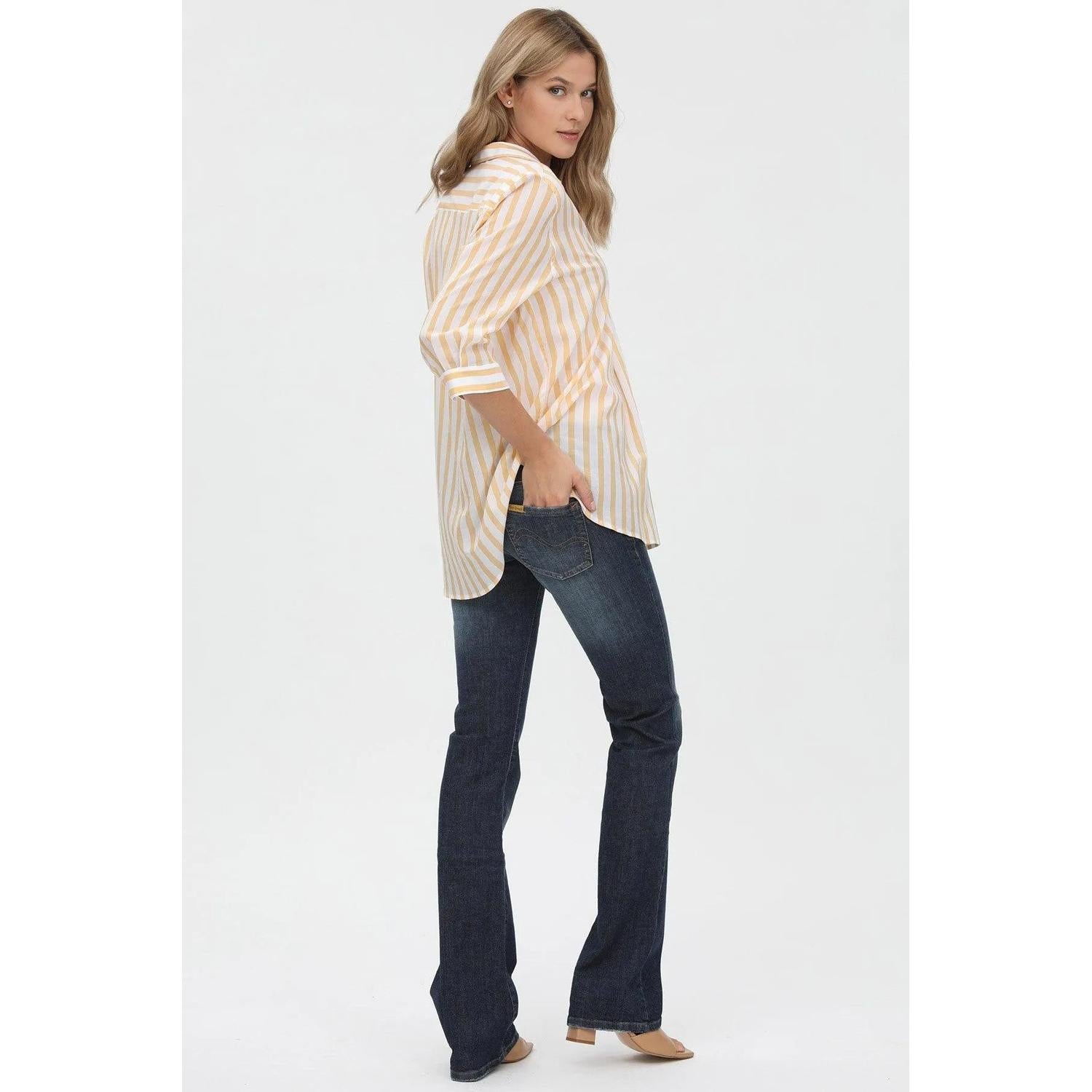BOOTCUT ROKE W501 - Jeans Premaman
