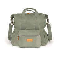 Zaino mamma verde in nylon