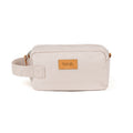 Pochette beige in nylon