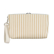 Pochette canvas beige