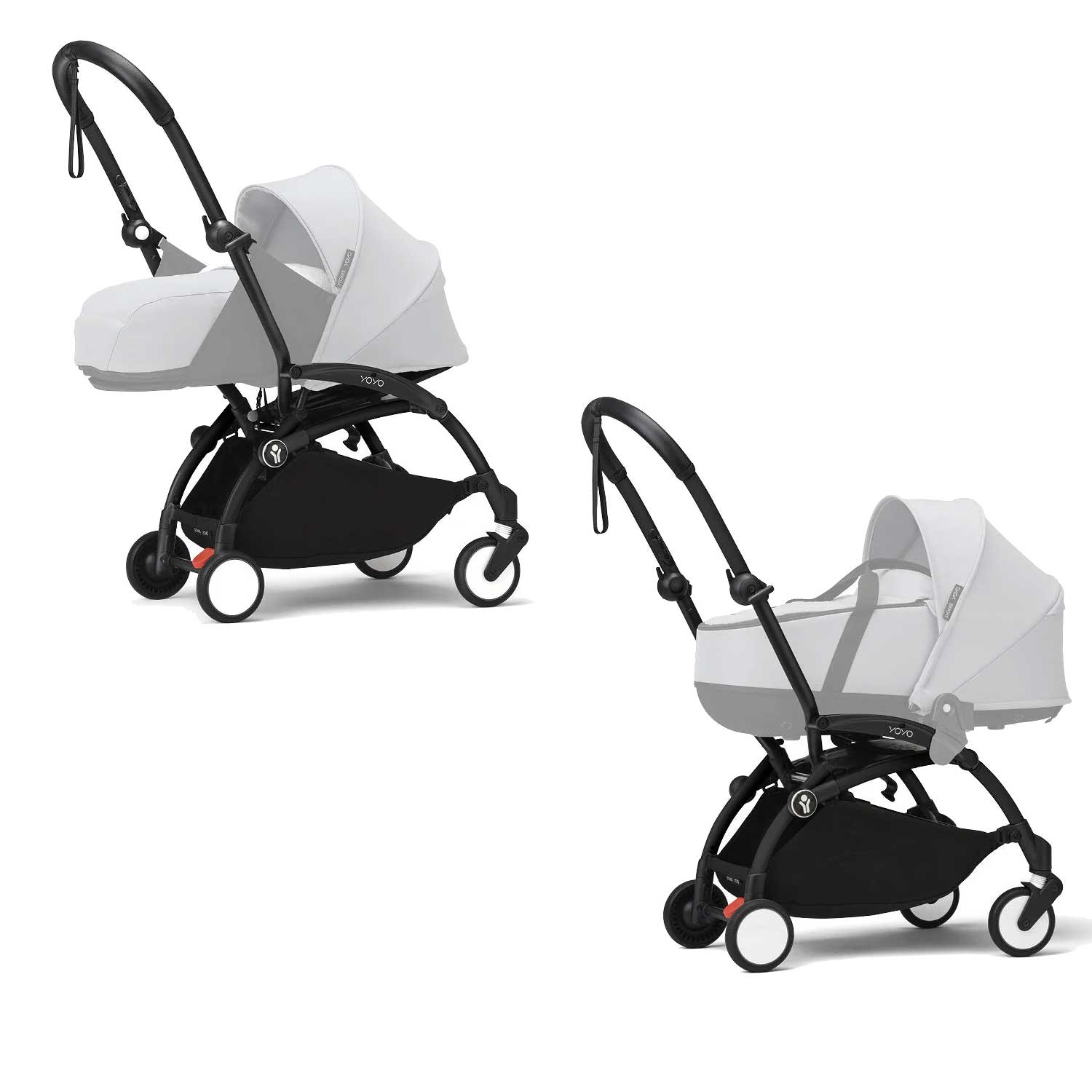 Stokke - Passeggino Yoyo3 con Rivestimento 6+ e parapioggia
