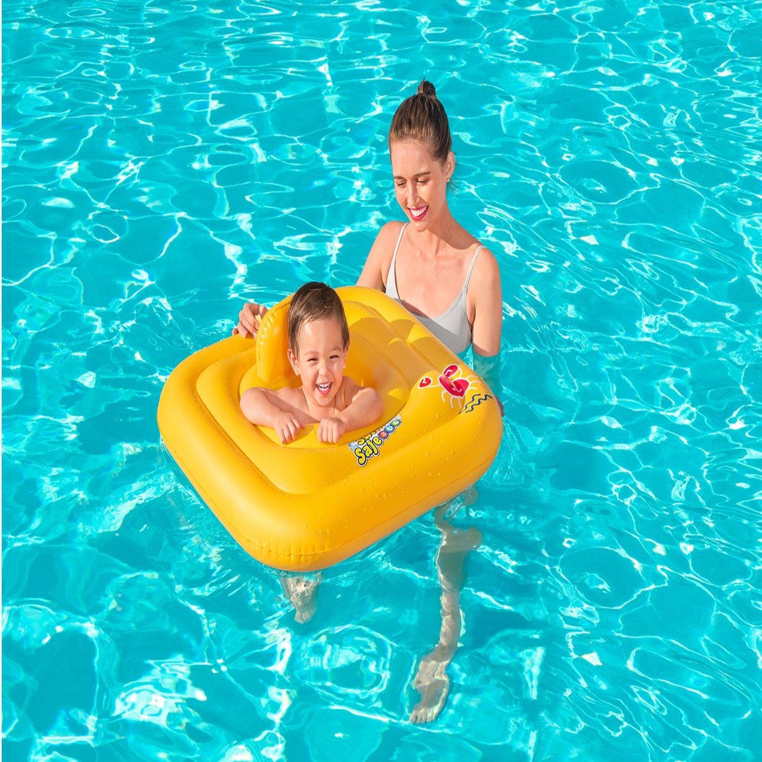 BestWay - Salvagente Mutandina Quadrato Swim Safe Abc Step A