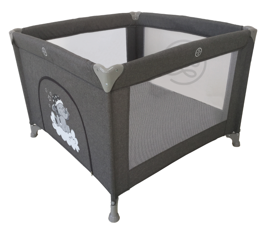Wonderlife - Box Forest Quadrato Richiudibile con materassino e apertura laterale chiudibile