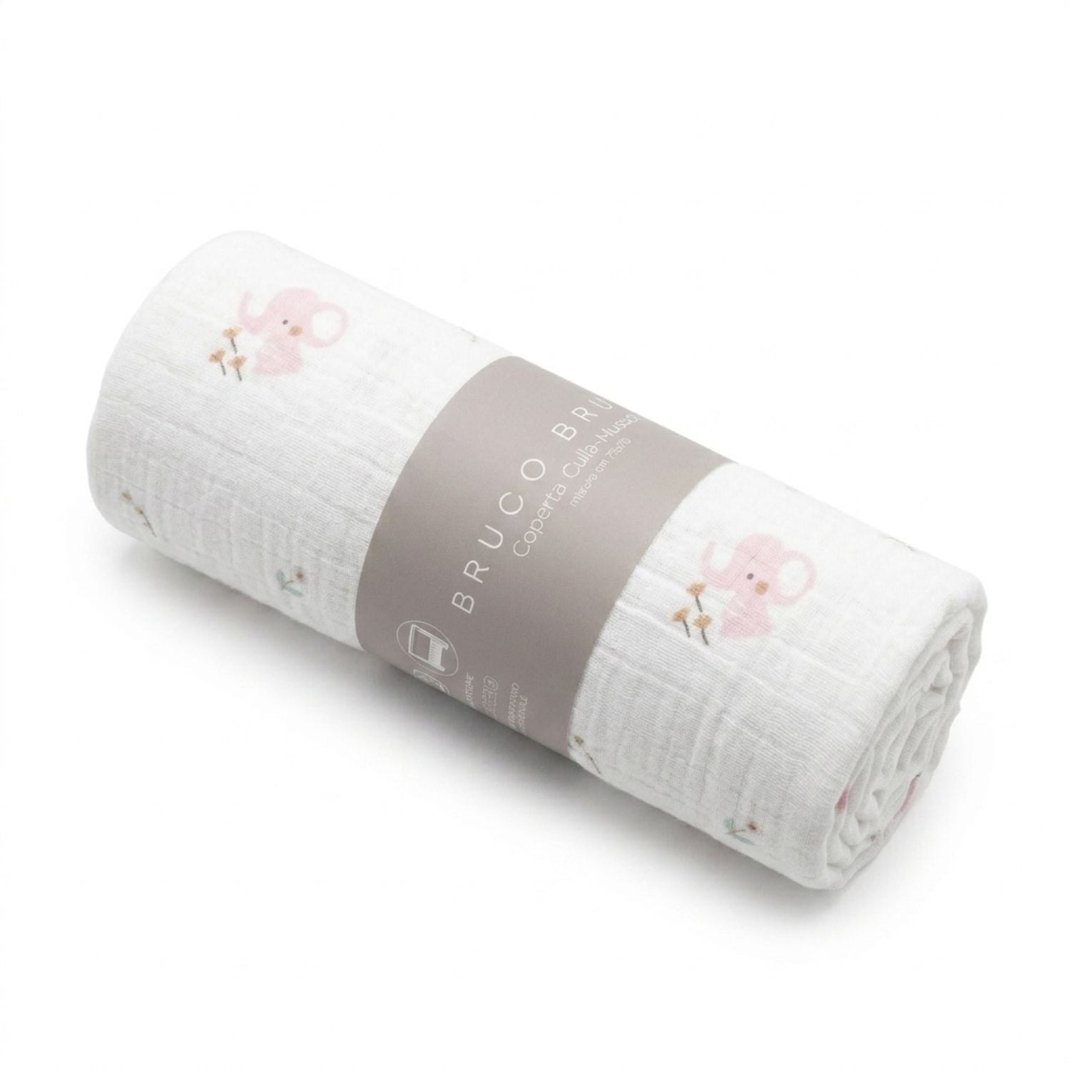 Bruco Bruco - Coperta Mussola 75X100 Cm