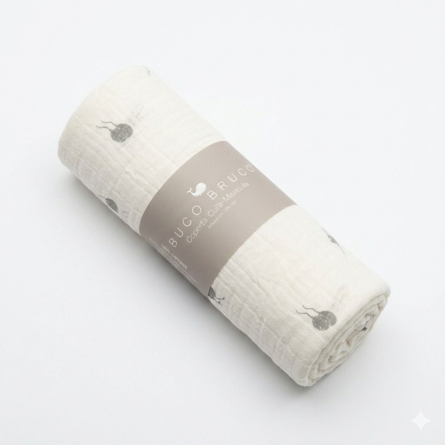 Bruco Bruco - Coperta Mussola 75X100 Cm