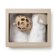 Bruco Bruco - Coperta Mussola 75X100 Cm Con Toy Silicone