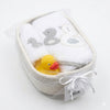 Bruco Bruco - Set 4 Pezzi: Cesta + Accappatoio + Manopola + Papera