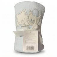 Bruco Bruco - Coperta Jersey Letto Ricamata Arrotolata