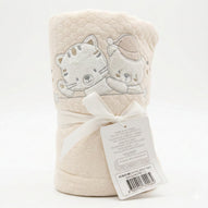 Bruco Bruco - Coperta Jersey Letto Ricamata Arrotolata