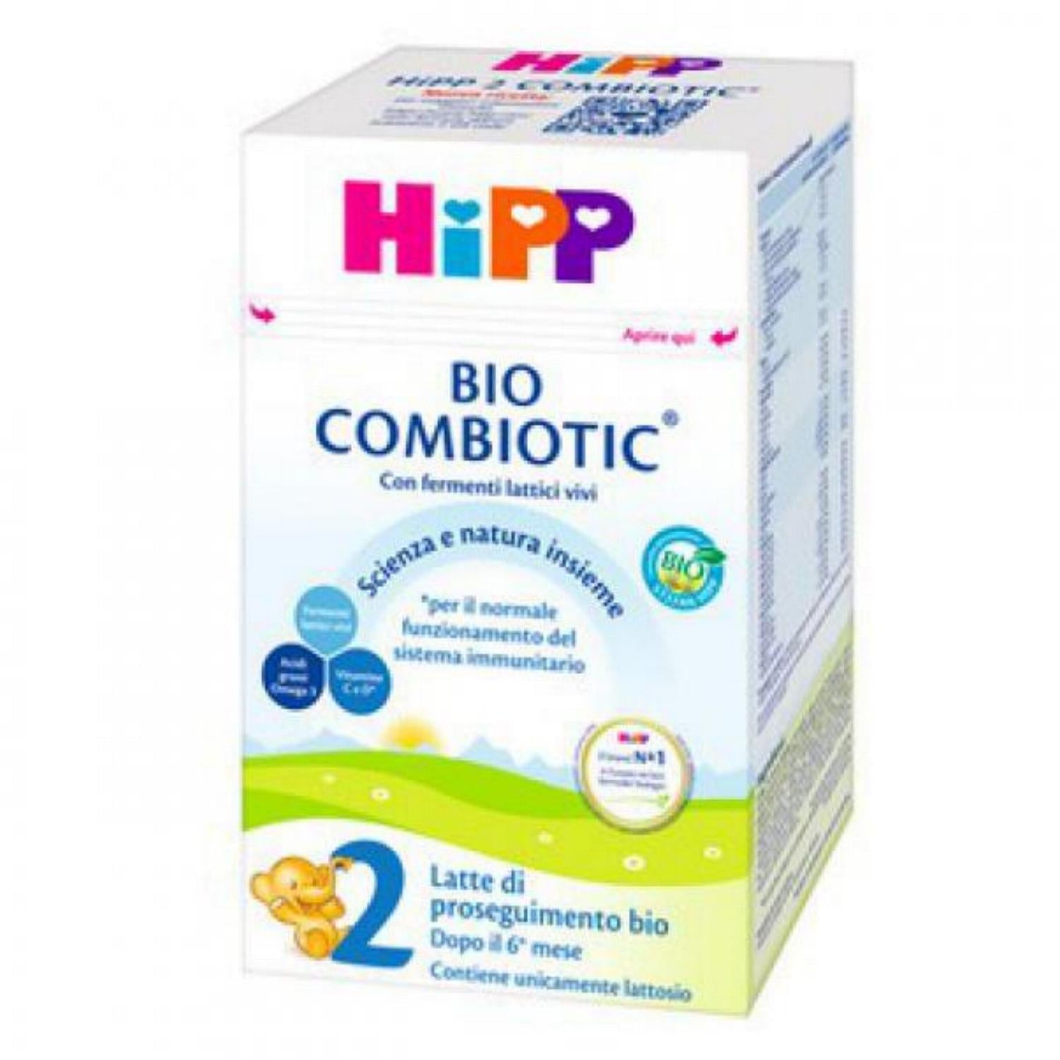 Hipp - Latte  In Polvere Combiotic 2: Confezione 600 gr