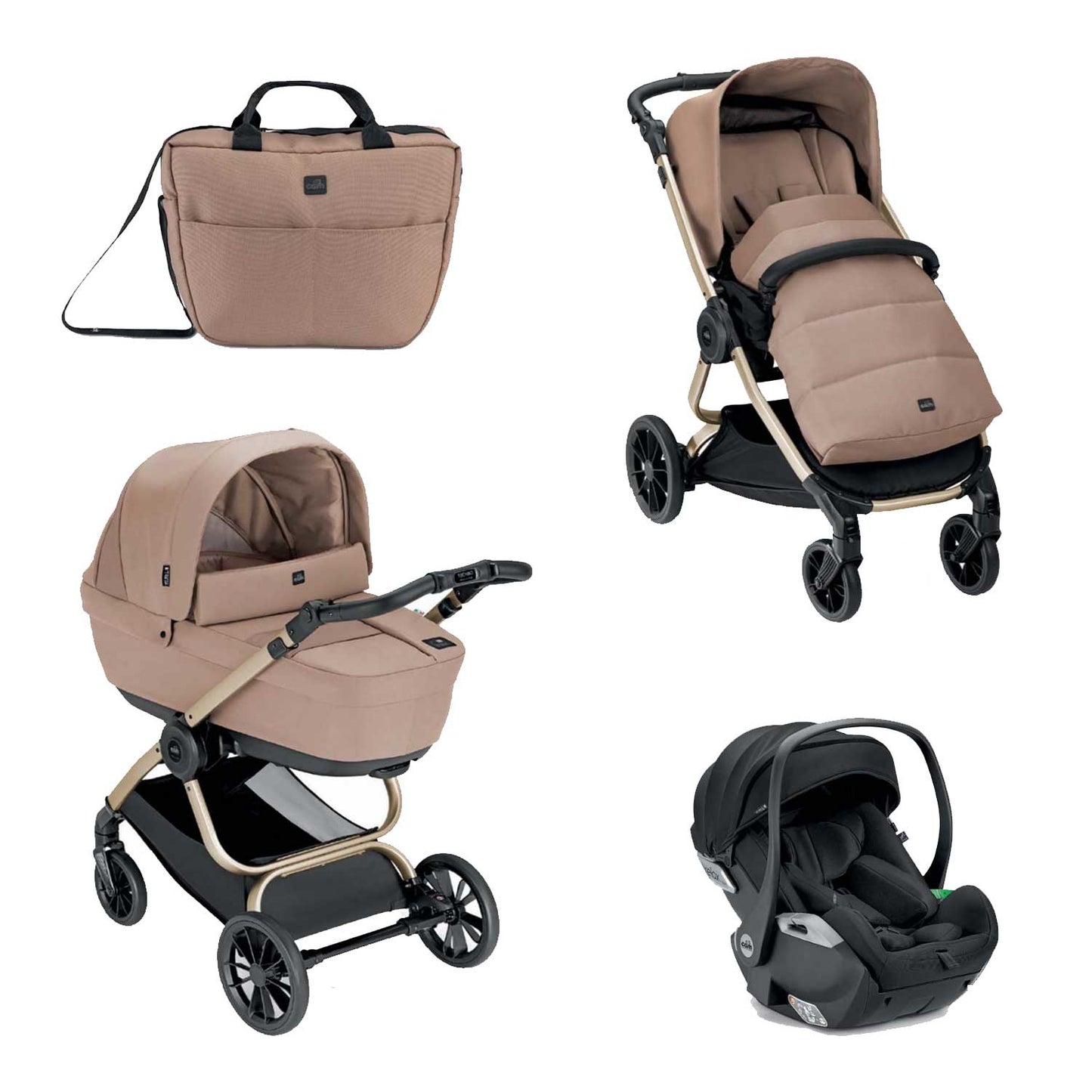 Cam - Trio Techno Babila Con Seggiolino Auto Relax Isize