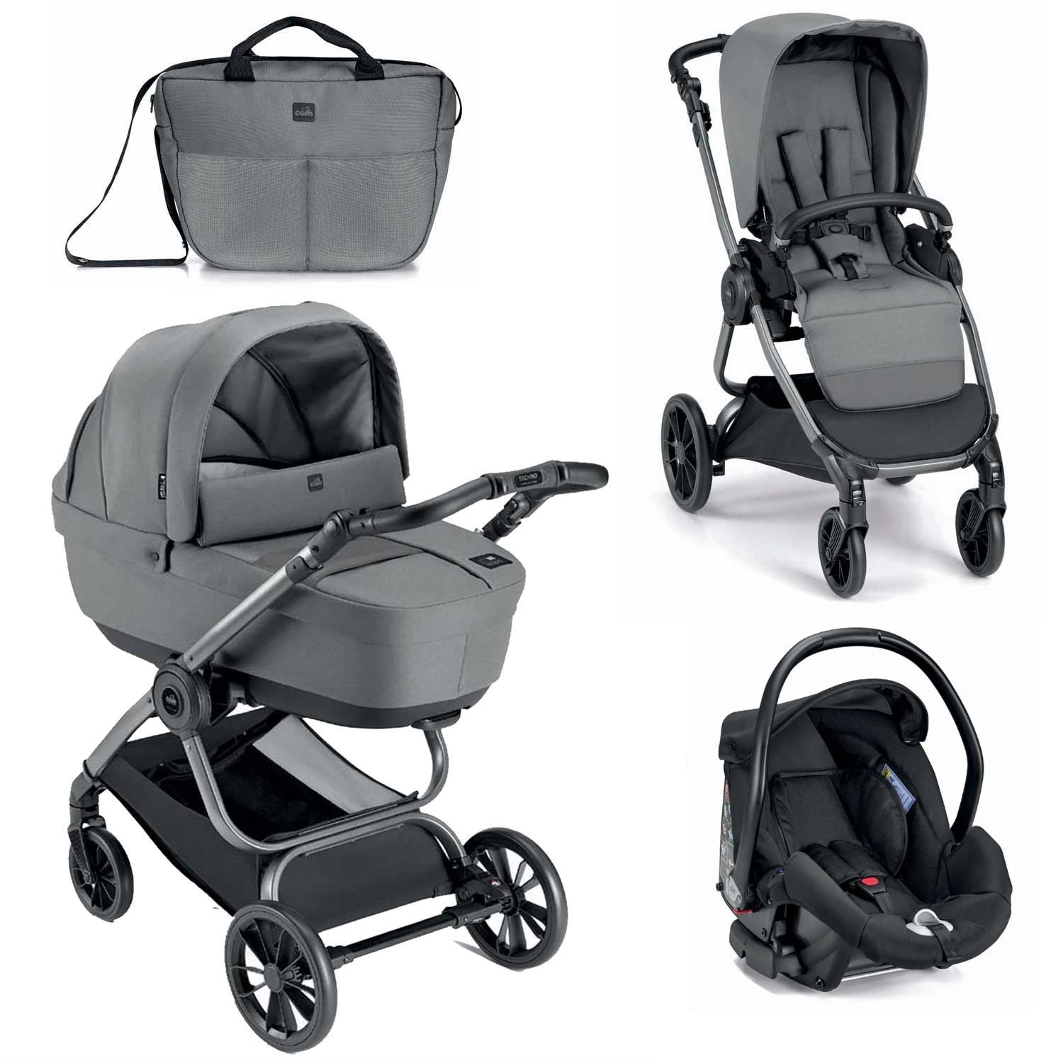 Cam - Trio Techno Babila Con Seggiolino Area Zero ISize