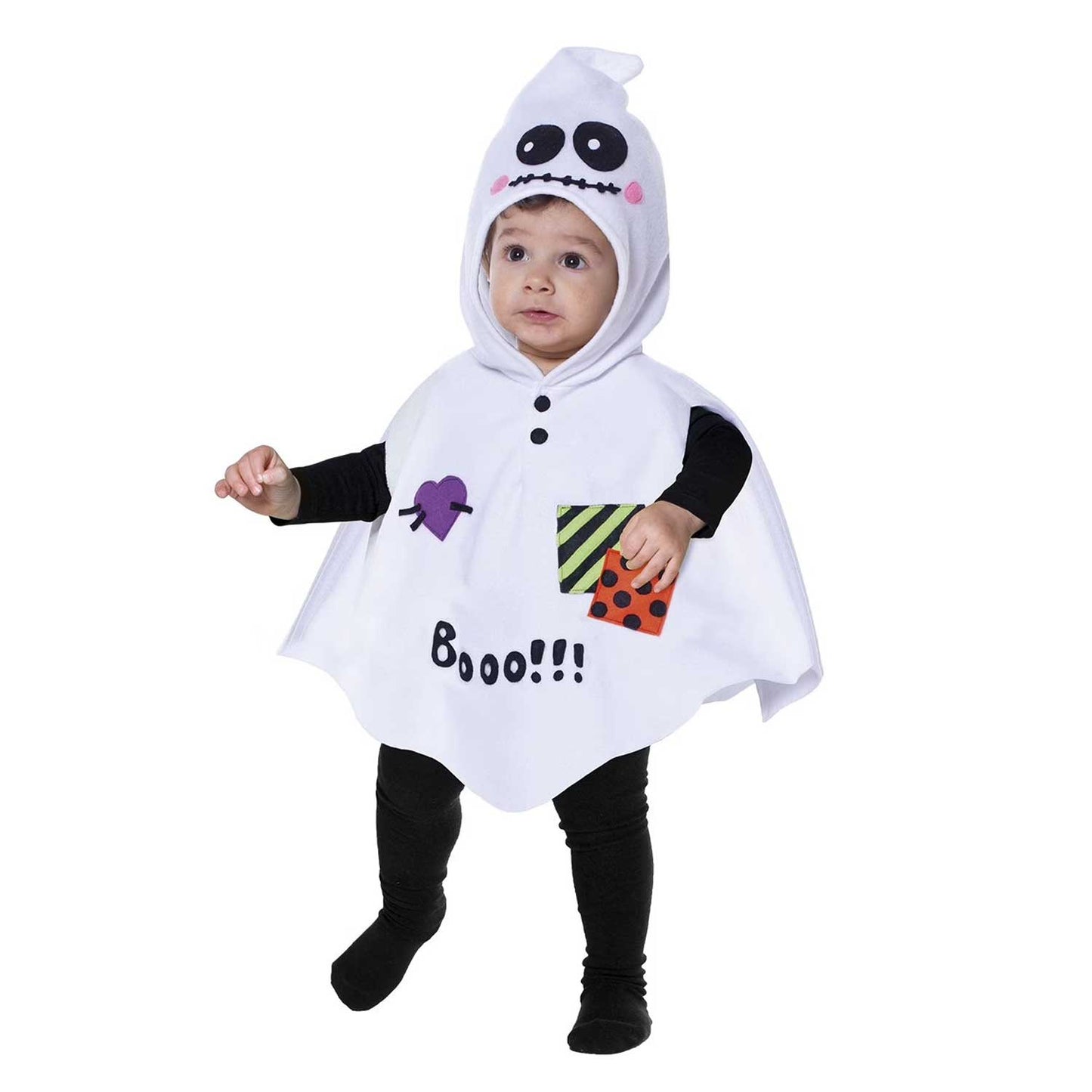 Carnaval Queen - Costume Halloween: Mantellina Fantasmino