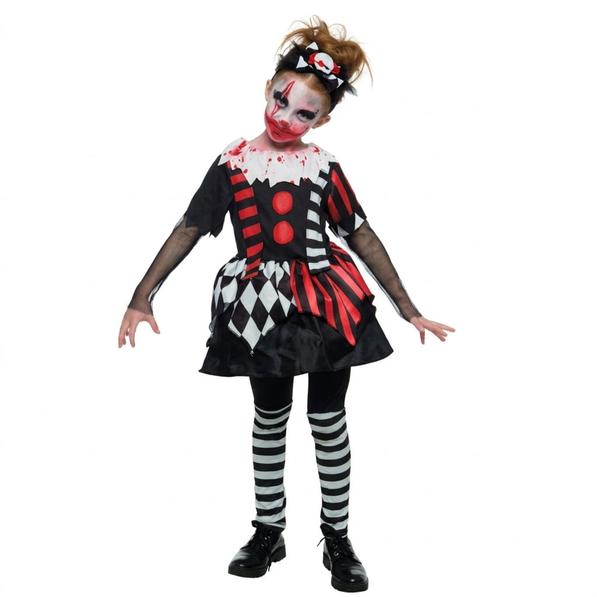 Carnaval Queen - Costume Horror Clownetta v2