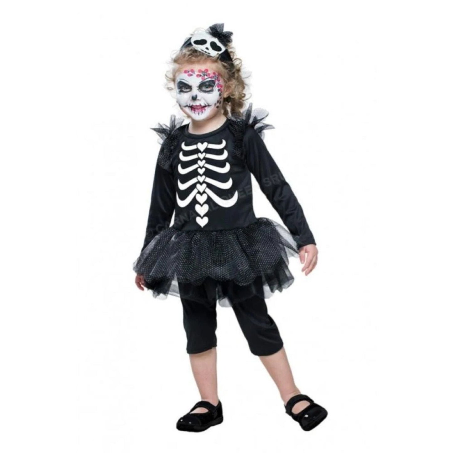 Carnaval Queen - Costume Scheletrina