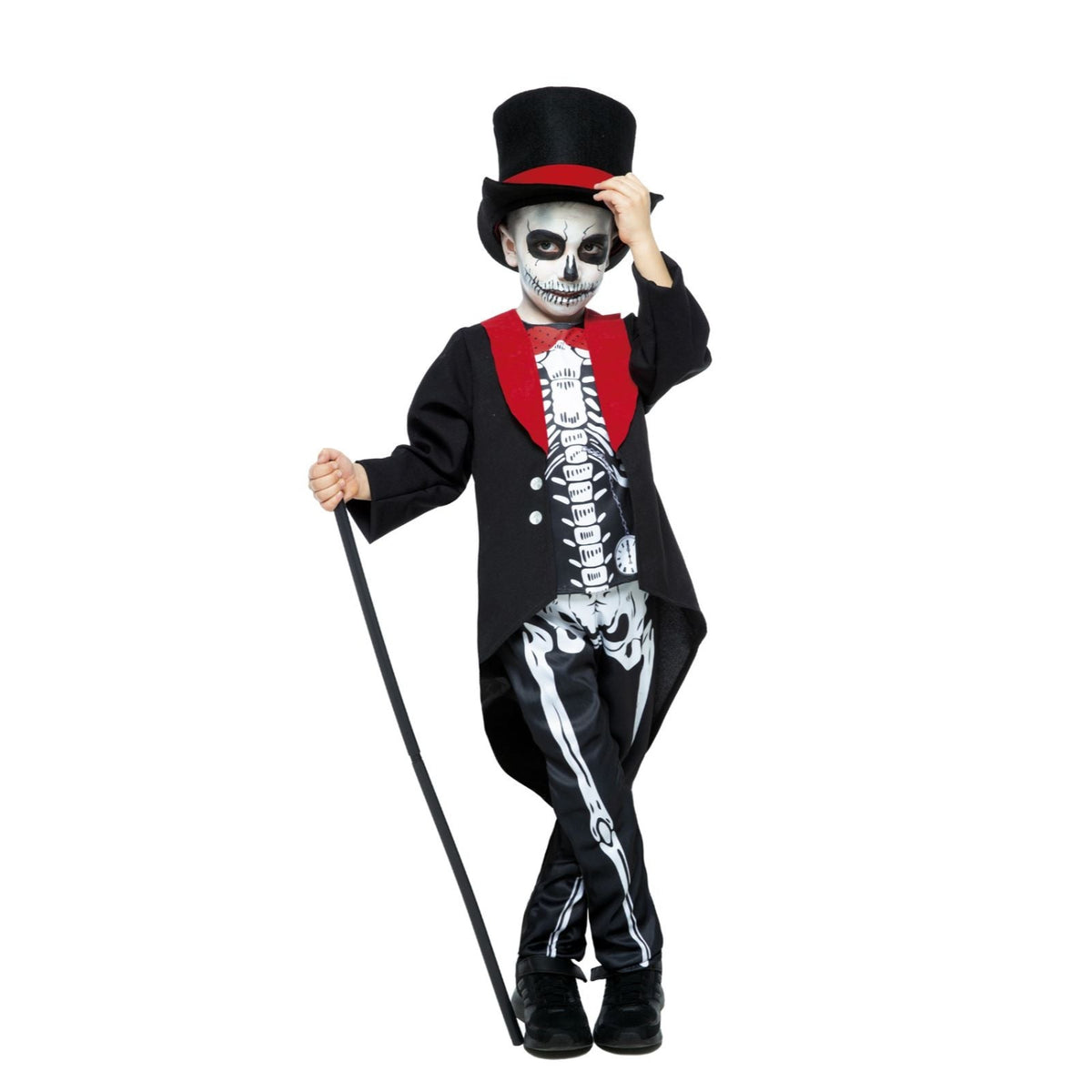 Carnaval Queen - Costume Scheletro in Frac