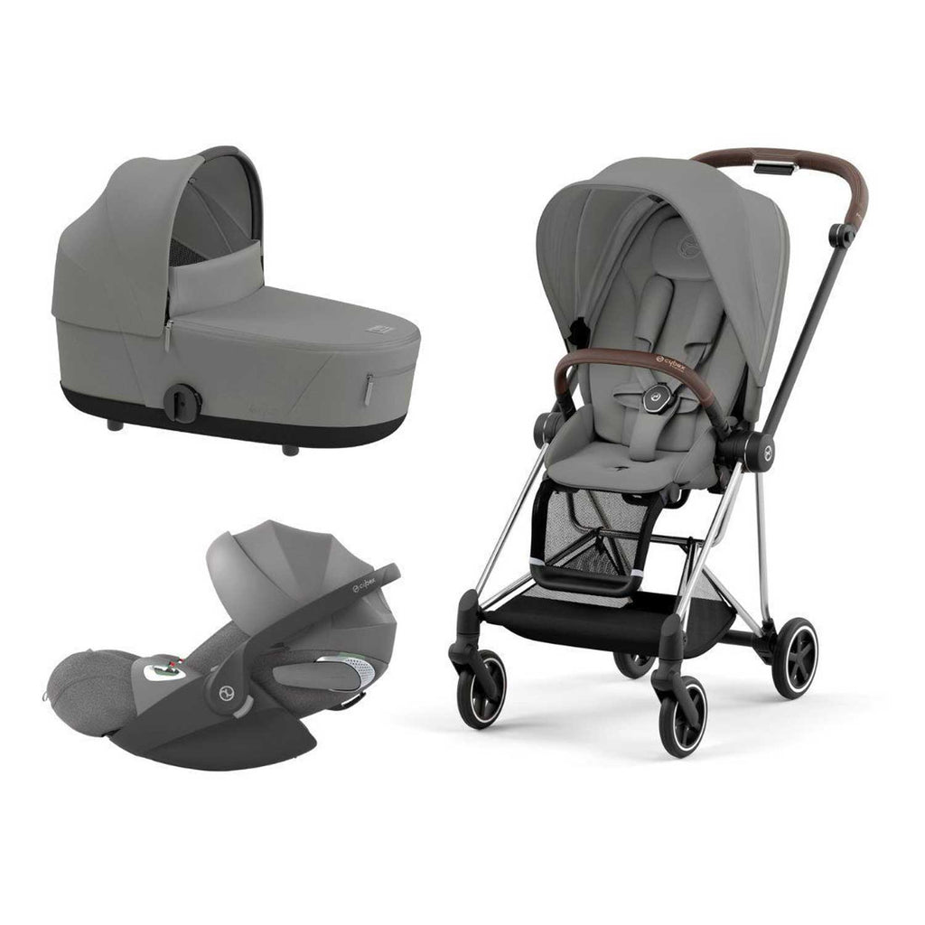 Cybex - Trio Mios: Seat Pack + Carrycot + Cloud T isize Car Seat + "Kit Mamma 2023" Case