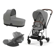 Cybex - Trio Mios: Seat Pack + Carrycot + Cloud T isize Car Seat + "Kit Mamma 2023" Case
