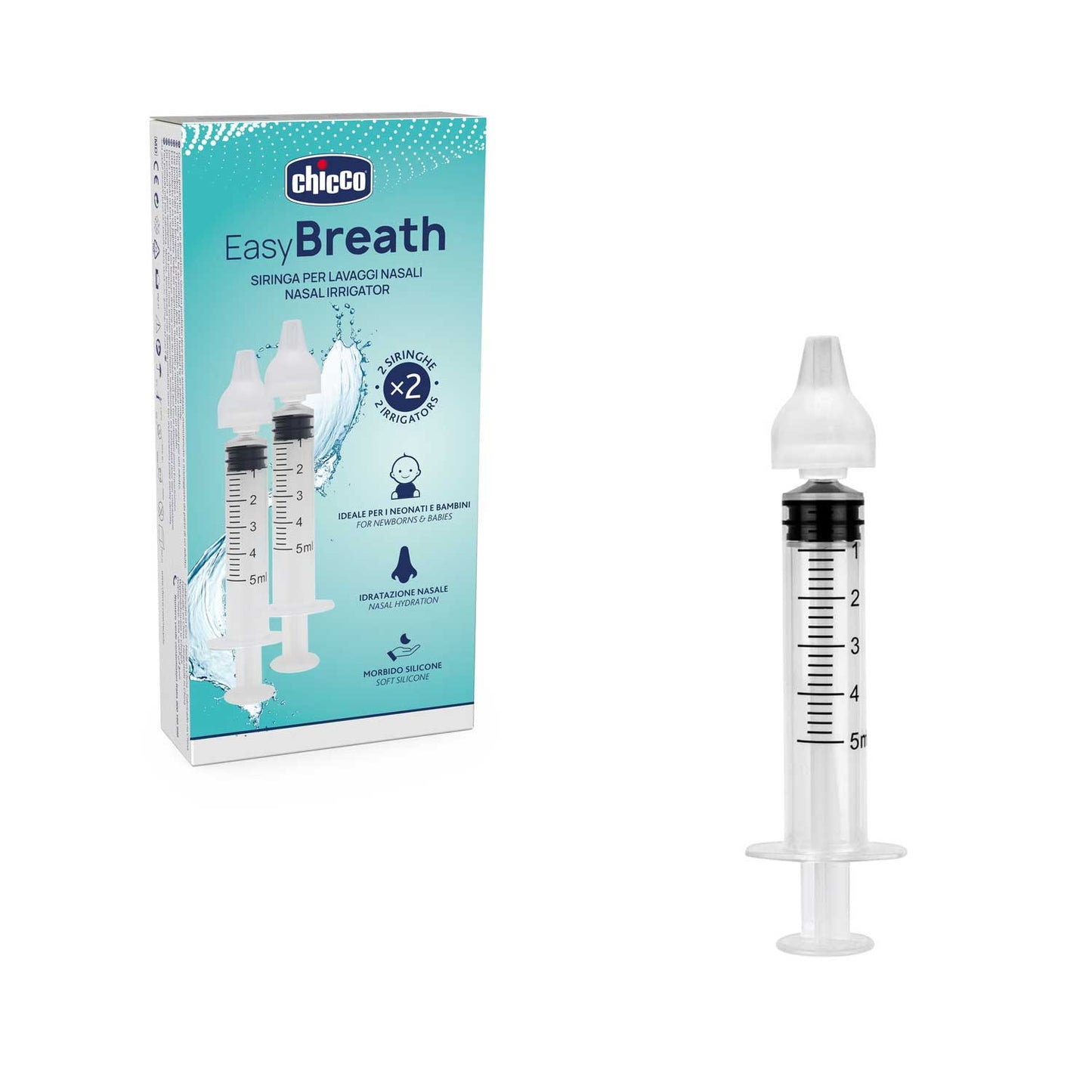 Chicco - Easy Breath Siringa Per Lavaggi Nasali