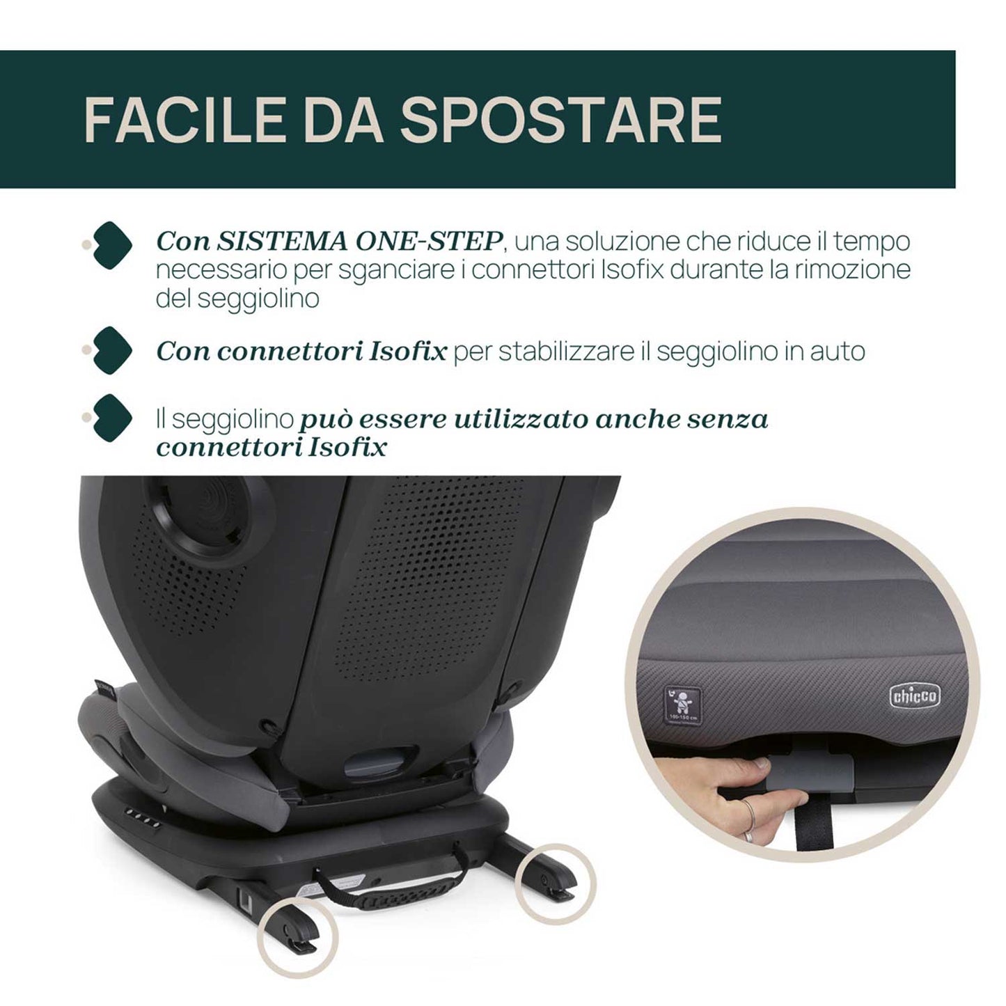 Chicco - Seggiolino Auto Fold&Go S ISize