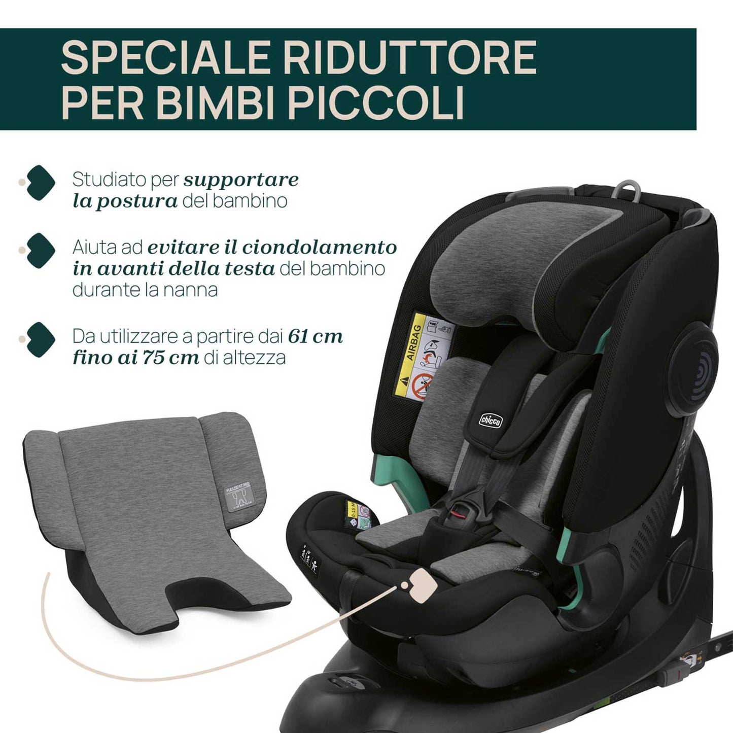 Chicco - Seggiolino Auto Full Seat 360 Isize