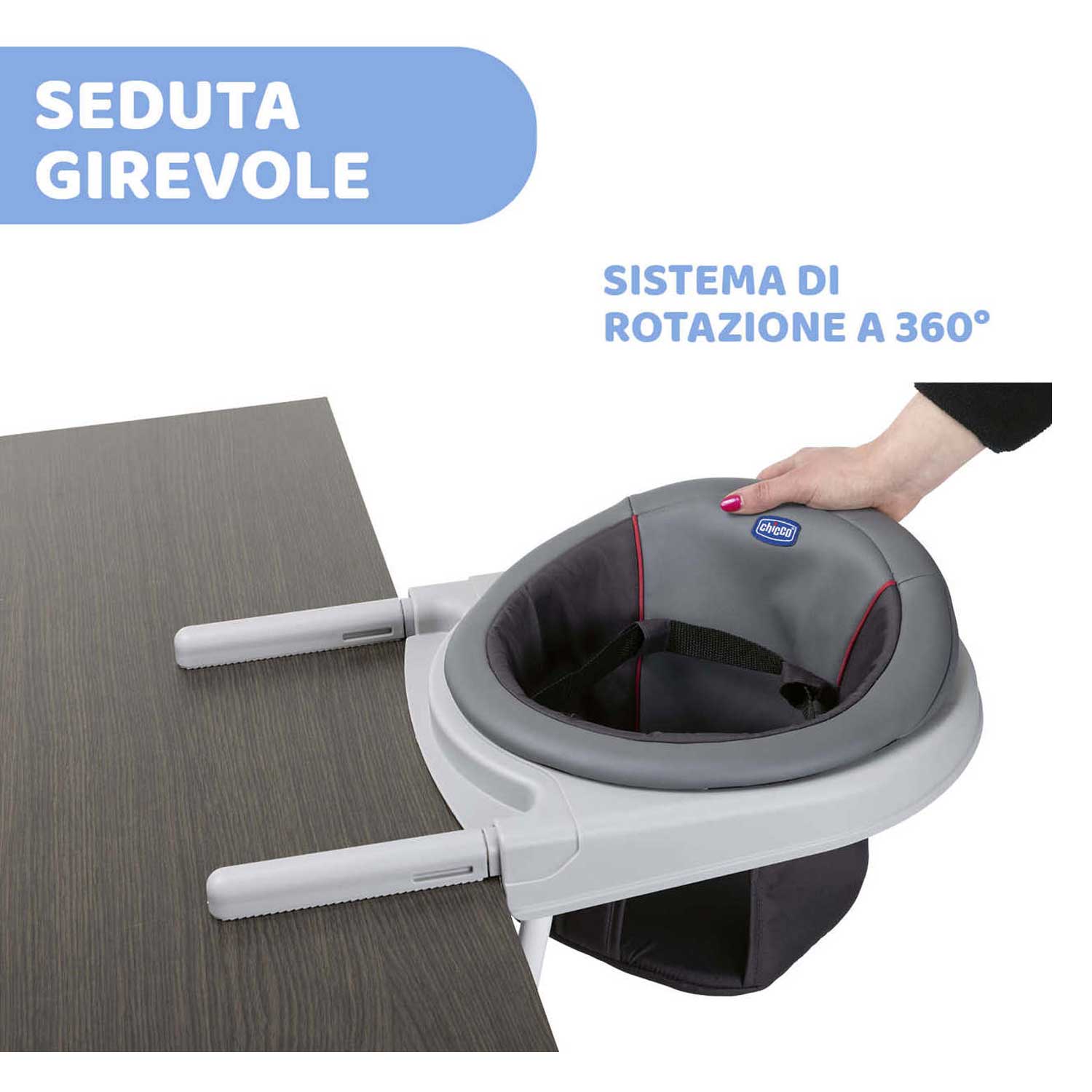 Chicco - Seggiolino Da Tavolo 360