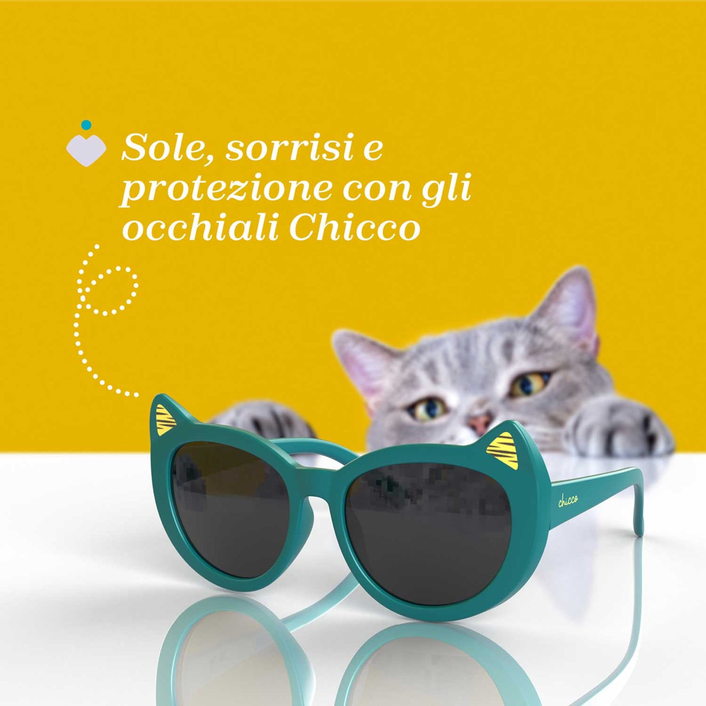 Chicco - Occhiali da sole per bambina 36 Mesi+