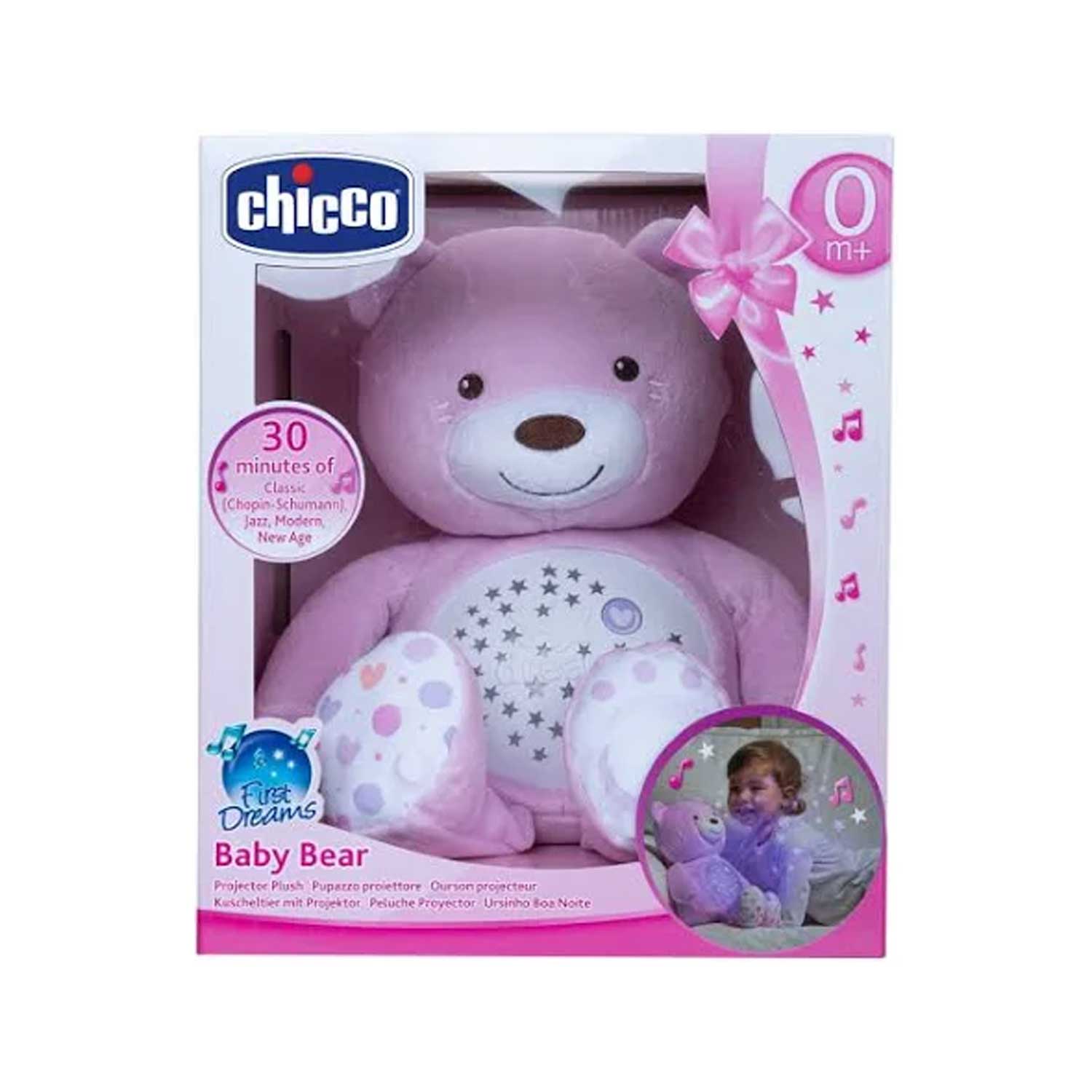 Chicco - Pupazzo proiettore Baby Bear First Dreams