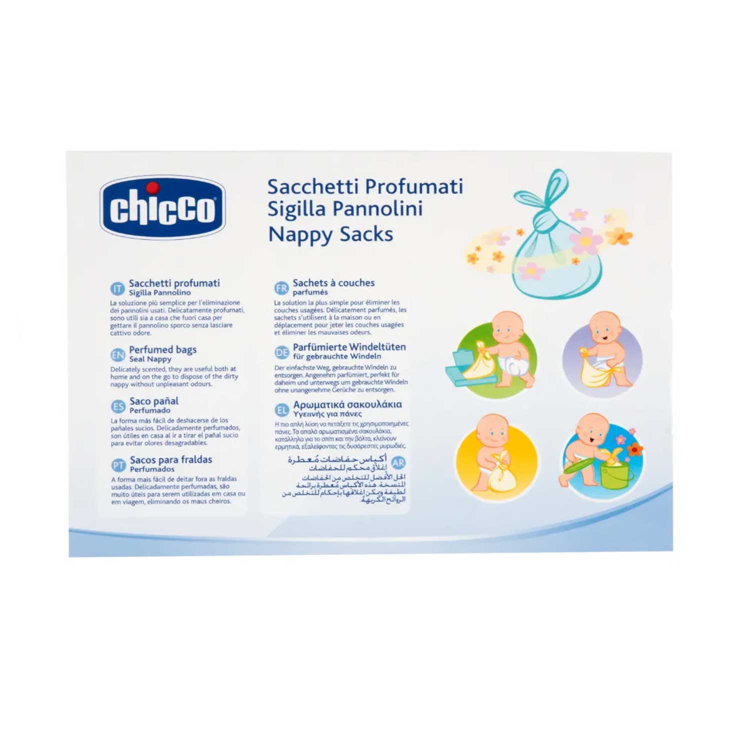 Chicco - Sacchetti Profumati Sigilla Pannolini