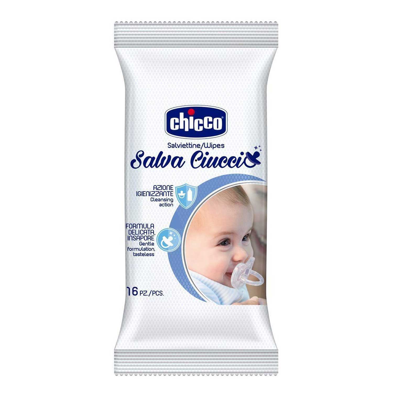 Chicco - Salviettine Salva Ciuccio 16 PZ