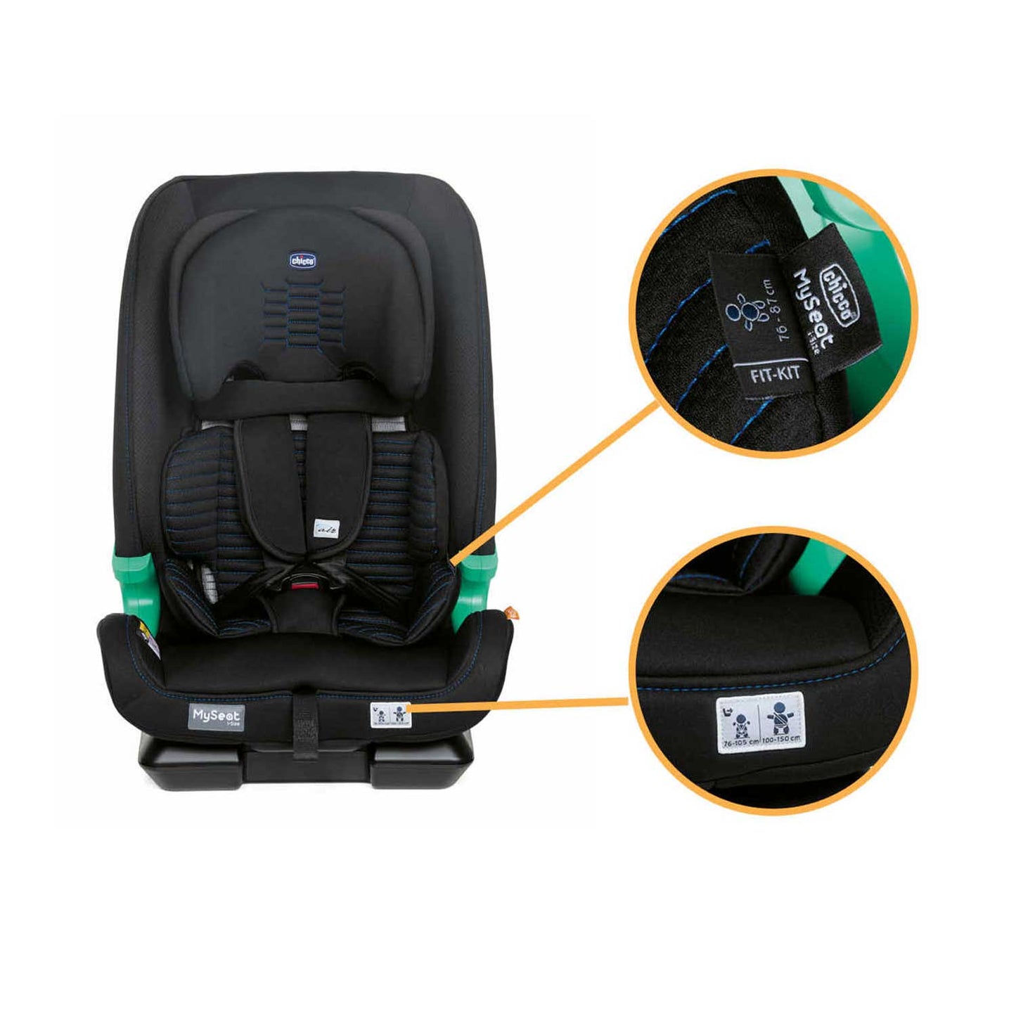 Chicco - Myseat I-Size Air car seat