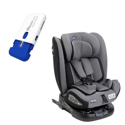 Chicco - Seggiolino Auto 360 Unico Evo I Size Con Anti Abbandono