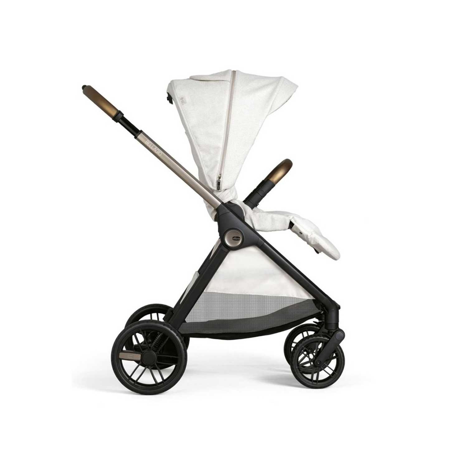 Chicco - Trio Bellagio Flexi Con Seggiolino Auto First Seat Recline Isize