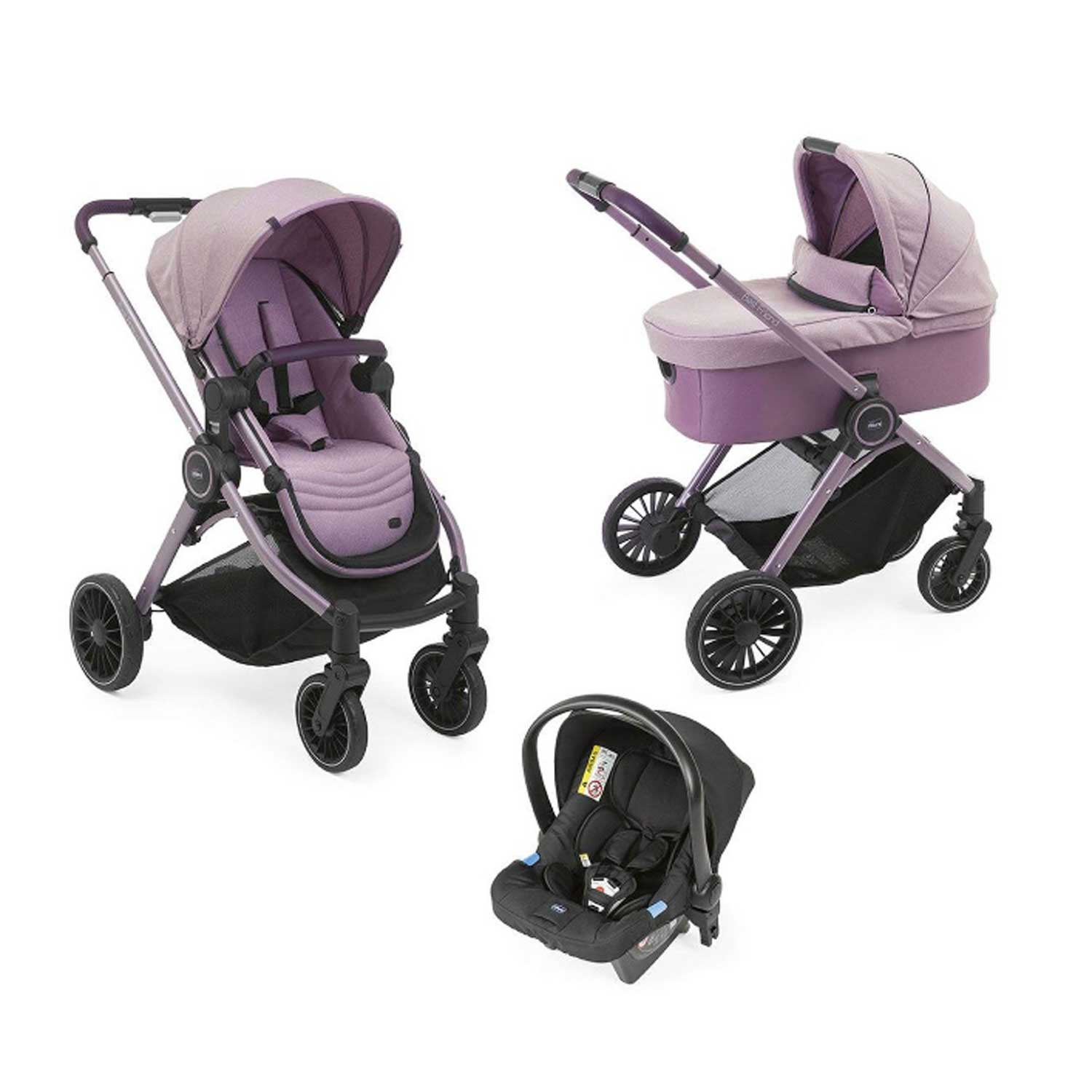 Chicco - Trio Best Friend Pro Light + Seggiolino Auto Kory Isize R129