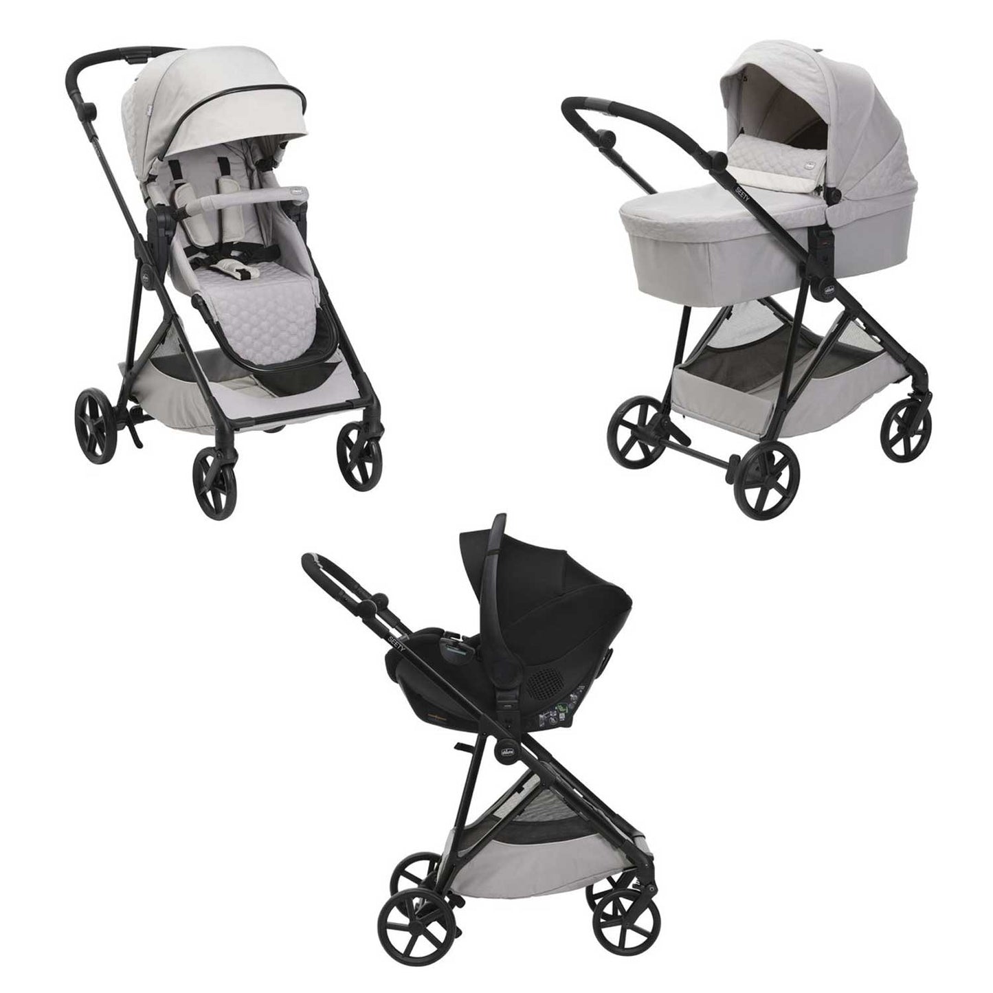 Chicco - Trio Seety Con Kory Essential Isize