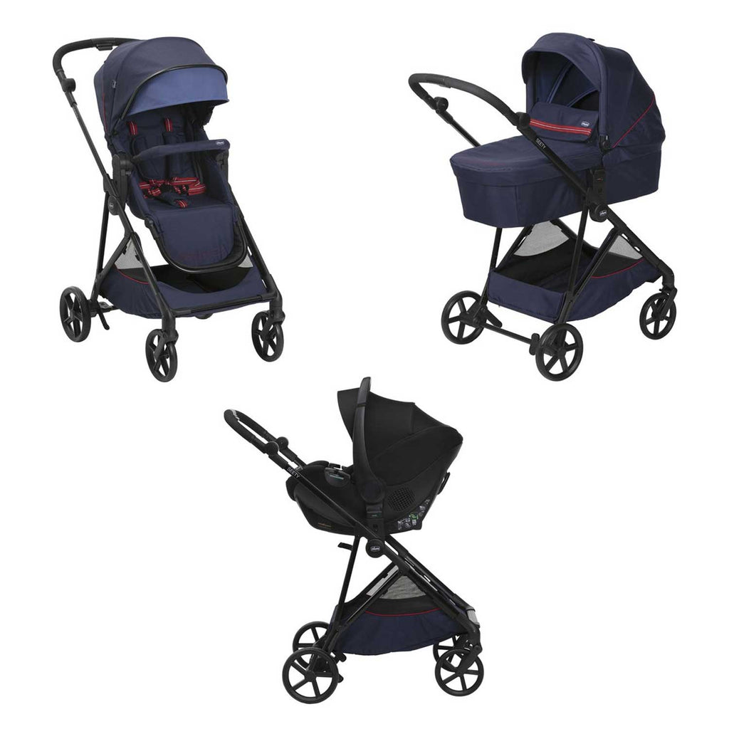 Chicco - Trio Seety 2 Con Kory Essential Isize