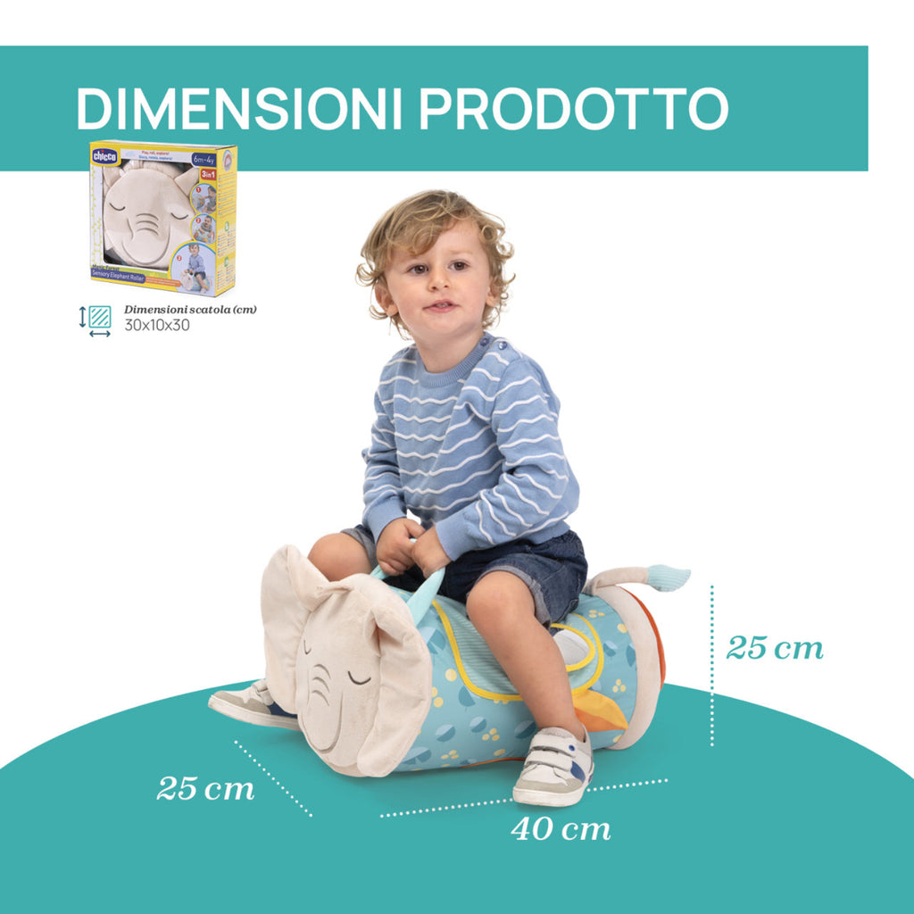 Chicco - Magic Forest Roller Elefante Sensoriale