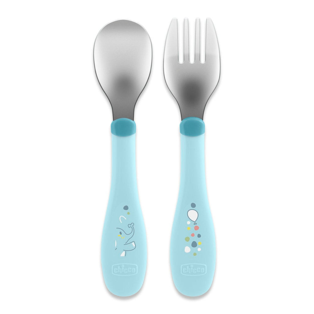 Chicco - Posate Inox 18M+