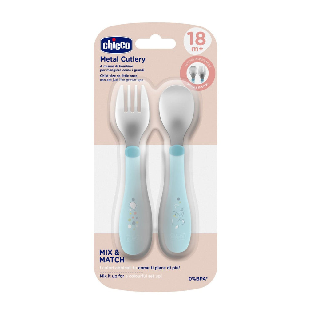 Chicco - Posate Inox 18M+